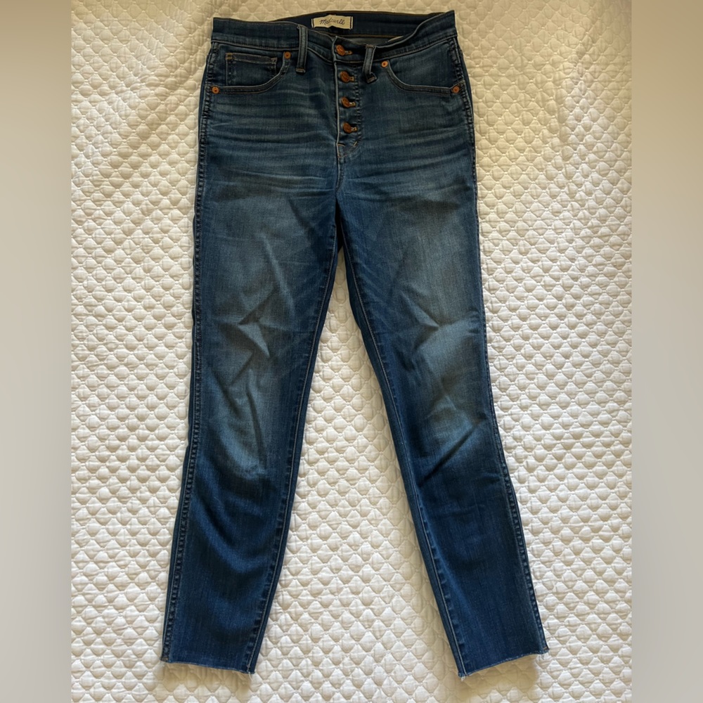Madewell cropped jeans